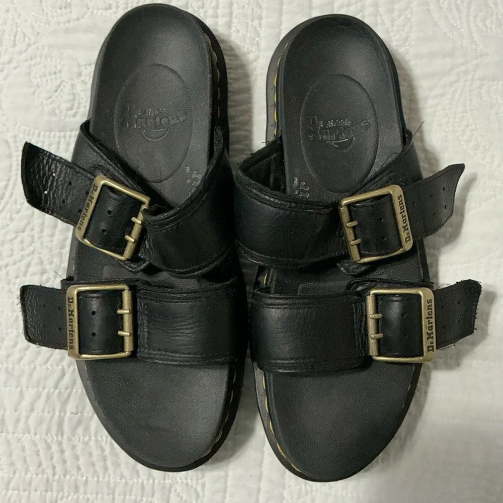Dr. Martens Myles ll black Unisex sandals size 10 men’s 11 women’s